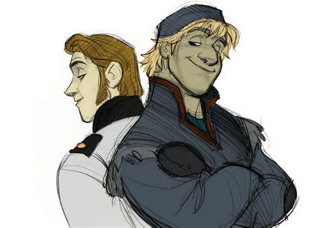 hansoff thedoctor and therose kristoffbjorgman oops i coloured one in