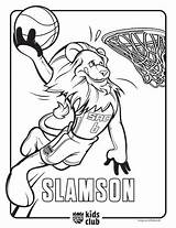 Coloring Pages Lakers Logo Kings Thunder Oklahoma City Angeles Los Wnba Getcolorings Printable Okc Basketball Introduce Color Popular sketch template
