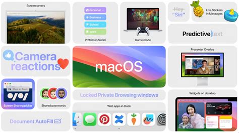 apple announces macos sonoma  desktop widgets game mod