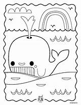 Coloring Whale Pages Humpback Printable Color Getdrawings Getcolorings Landofnod sketch template