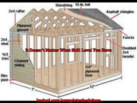 learn    design  build   shed plans