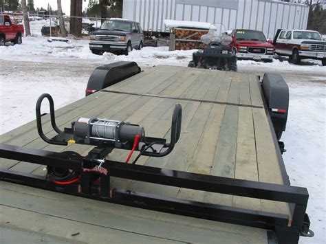 mm trailer  custom welding equipment trailers  dovetail  gross   lb tires