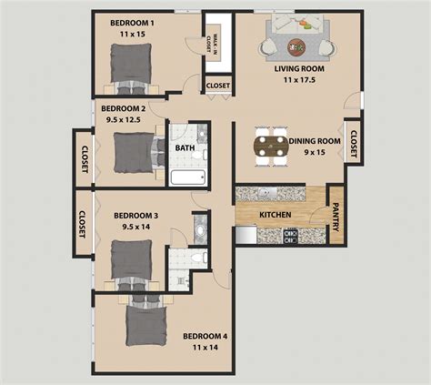 home floor plan   design idea