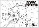 Coloring Sonic Slw Pages  sketch template