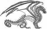 Feu Royaumes Dragons Wof Skywing Hybrids Dessiner Fantastique Harry sketch template