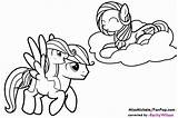 Pony Little Coloring Pages Magic Friendship Moon Nightmare Printable Boy Color Colouring Library Clipart Baby Getcolorings Coloring99 Popular sketch template