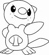 Pokemon Oshawott Coloring Happy Pages Printable Pokémon Coloringpages101 Categories Print sketch template