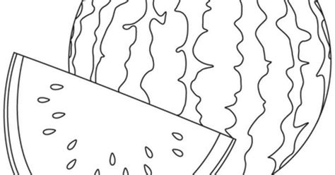 watermelon coloring page   watermelon coloring page