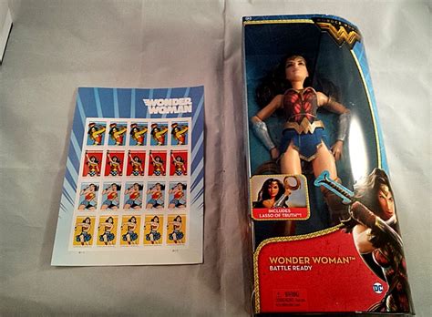 Wonder Woman Doll Dc Comics And Wonder Woman Stamps Dccomics Wonder