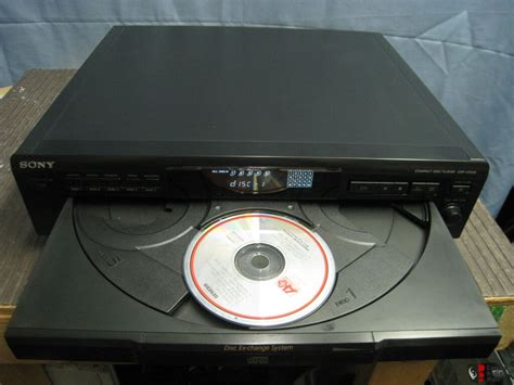 sony cd player  disc carousel cdp ce photo   audio mart