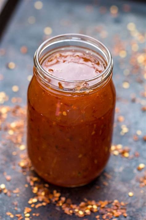 homemade sweet chili sauce