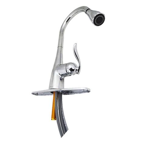clearance moen arbor chrome  handle pulldown kitchen faucet
