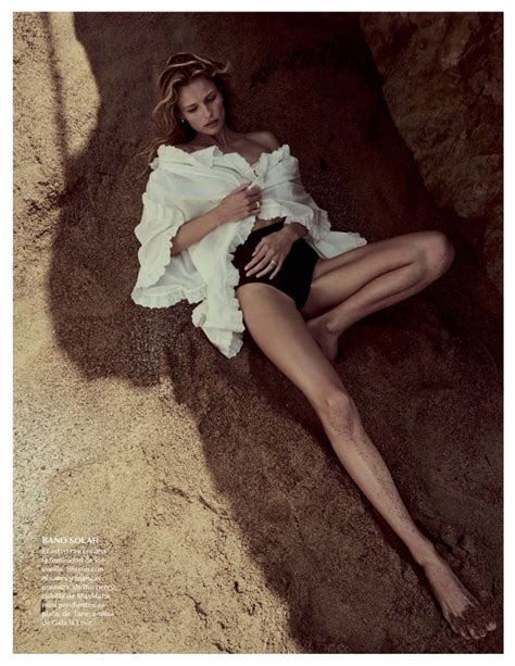Edita Vilkeviciute Is A Beach Goddess In Vogue Mexico