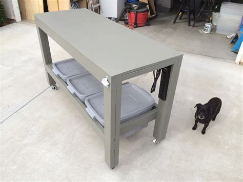 ana white mobile workbench diy projects