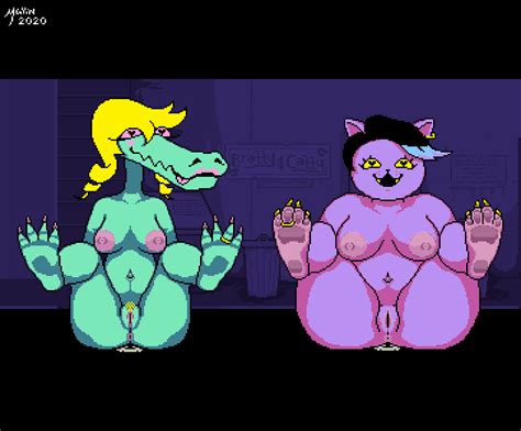 Rule 34 Animated Bratty Undertale Catty Undertale Mayin Pixel Art