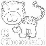Coloring Cheetah Pages Running Getcolorings Getdrawings sketch template