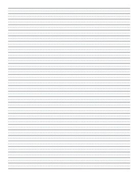 blank wide ruled handwriting practice paper  jennifer  hermitranslator