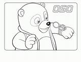 Coloring Oso Agent Special Pages Printable Popular Coloringhome sketch template