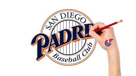 fast drawing  coloring  toddlers mlb san diego padres puzzle
