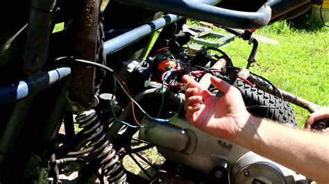 yerf dog spiderbox  kart part  wiring  enricher choke circuit bad starter