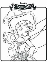 Pirate Fairy Coloring Pages Getdrawings sketch template
