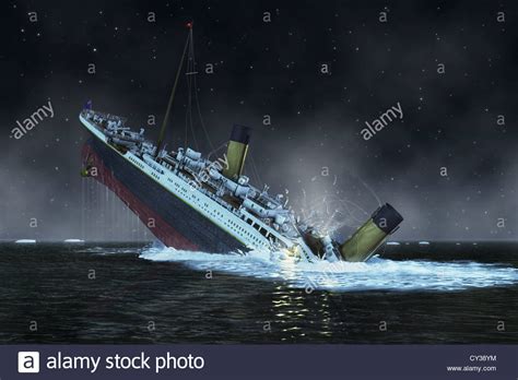 titanic ship bow stock  titanic ship bow stock images alamy