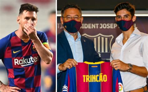 new barcelona signing makes lionel messi plea after shock transfer
