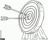 Archery Ausmalen Bogenschiessen Bildern Speechfoodie sketch template