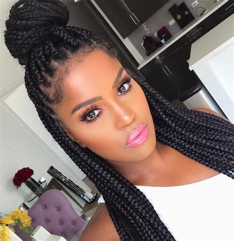box braid hairstyles to try out hellogiggles