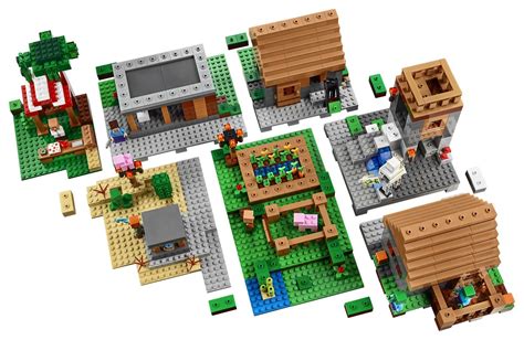 lego minecraft set   village