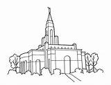 Lds Coloring Temple Pages Temples Line Primary Children Color Christ Sketch Clipart Colouring Printable Kids Books Utah Gilbert Visit sketch template