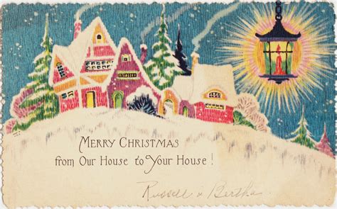papergreat  vintage holiday postcards    traveling  world