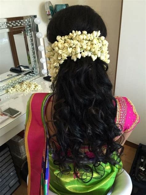 Easy Hairstyle Tamil In 2020 Indian Hairstyles Engagement Hairstyles