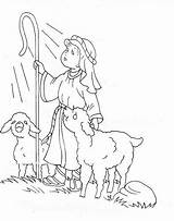 Shepherd Nativity Artex Read sketch template