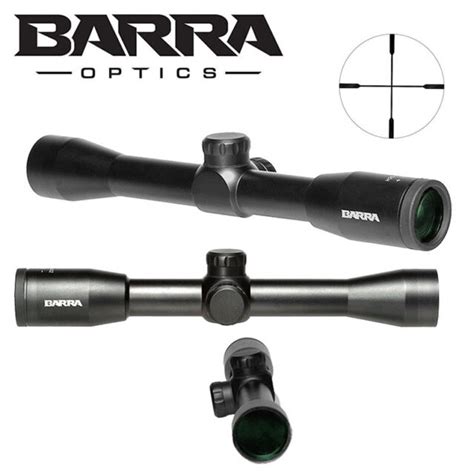 Barra Rifle Scope H20 3 9x32 Bdc Reticle Capped Turrets Hunting