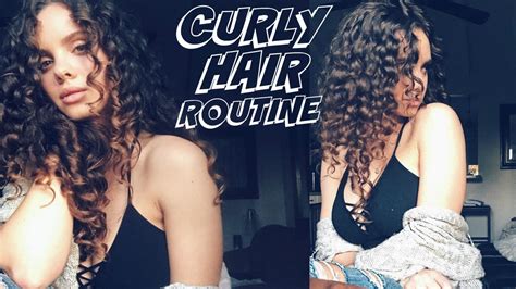 My Curly Hair Routine 2c 3a 3b Hair Youtube