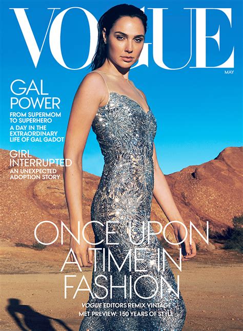 Gal Gadot’s Sequin Dress On ‘vogue’ Cover May 2020 Pics