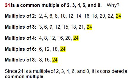 common multiple