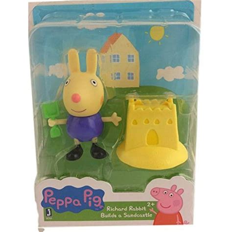 peppa pig richard rabbit castle toy figure playset walmartcom