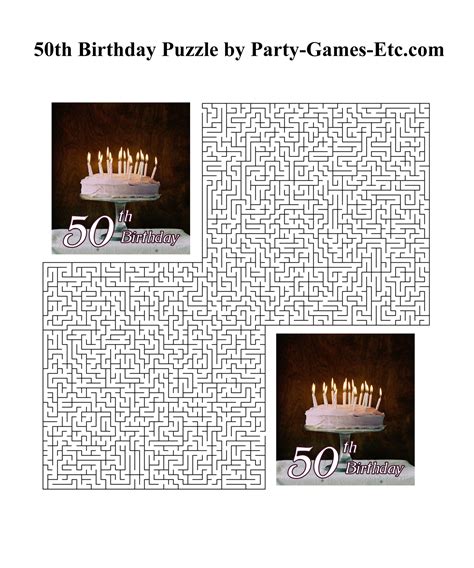 birthday party games  printable games  activities