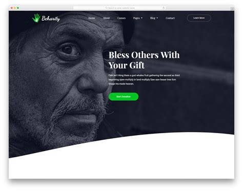 bcharity  donation website template  colorlib