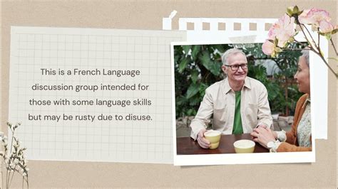 French Conversation Group Landa Seniors Outreach Services Youtube