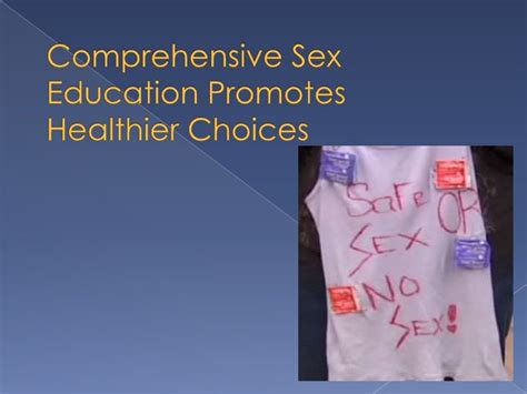 comprehensive sex education