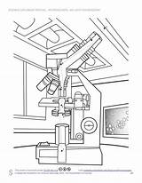 Microscope Microscopes Light Rockedu sketch template