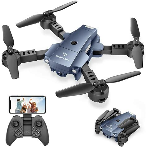 snaptain  mini foldable drone  p hd camera fpv wifi rc quadcopter  voicegesture