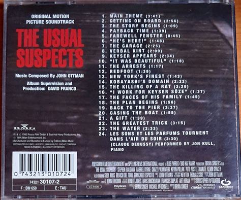 The Usual Suspects Soundtrack John Ottman