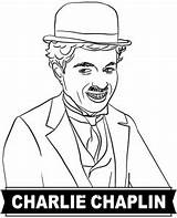 Chaplin Charlie Topcoloringpages sketch template