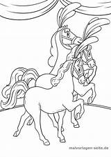 Zirkus Pferde Malvorlage Malvorlagen Ausmalbild Kleurplaat Hästar Kuda Mewarnai Chevaux Paardenhoofd Moeilijk Dressage Als Alleen Ausmalen Voltigieren Dressur Percuma Sarkas sketch template