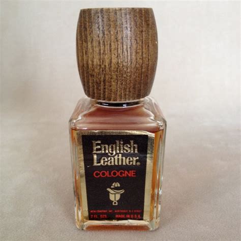 vintage mens fragrance english leather cologne splash