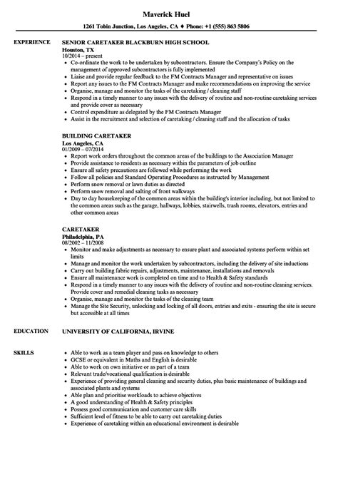 caregiver experience resume  samples examples format